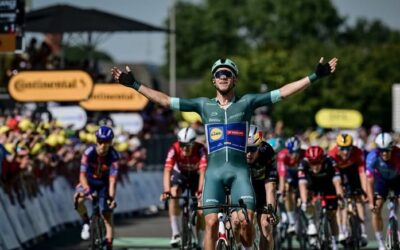 Ciclismo: El italiano Jonathan Milan se adjudico la etapa 8 de este sábado en el Tour de Francia
