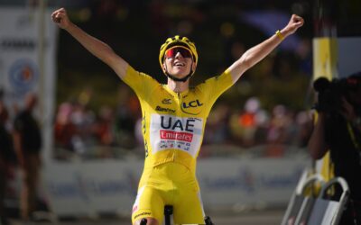 Ciclismo: Tadej Pogacar volvió a brillar, esta vez en otra crono y cada vez mas firme candidato al triunfo final