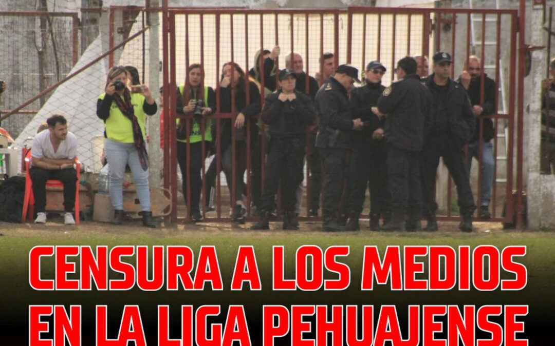 Censura a medios de comunicación en la Liga Pehuajense de Futbol