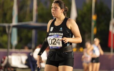 Atletismo: La bahiense Maira Milagros Rosas fue cuarta en jabalina en el Panamericano Juvenil en Asunción