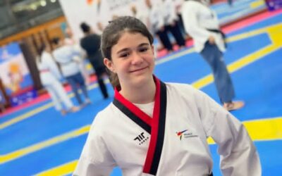 Taekwondo Olímpico: La deportista local Estefanía Aranda López participo en entrenamiento del seleccionado argentino