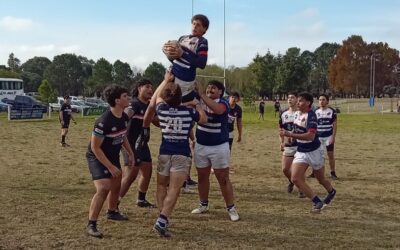 Rugby: Los juveniles del decano visitaron a Atlético de 9 de Julio, la categoría M18 sigue dando pelea en el certamen