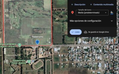 Trazado de la 3ra fecha del Campeonato de Duatlónes