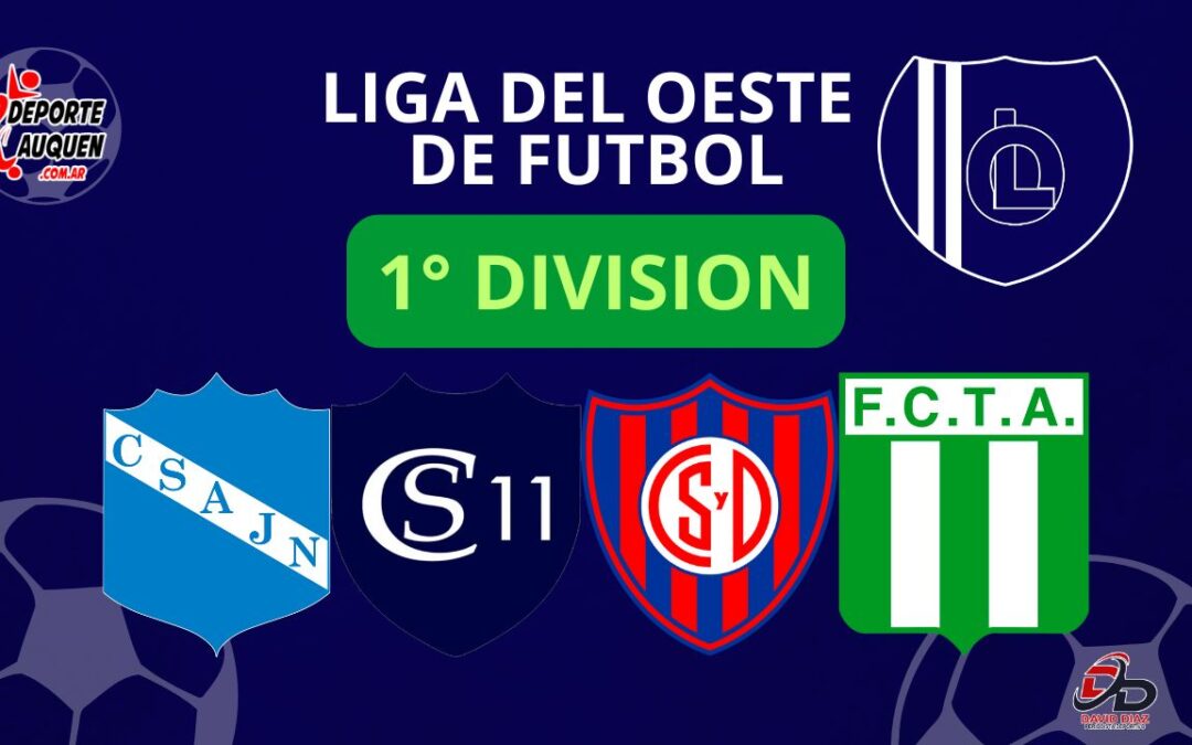 Liga del Oeste – Comenzó la liguilla 2025. Los Once y Newbery lideran en la Zona A, los de Tres Algarrobos en la Zona B