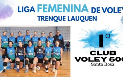 Voley – Voley 5000 de Santa Rosa Campeonas del Torneo Apertura 2025 de la Liga Femenina de Voley