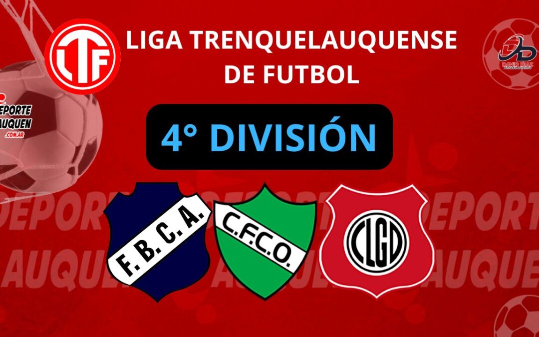 Liga Trenquelauquense 4° División – Victorias de Ferro, Argentino y Las Guasquitas en el comienzo del Clausura
