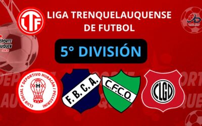 Liga Trenquelauquense 5° División – Cuatro triunfos en el arranque del Clausura