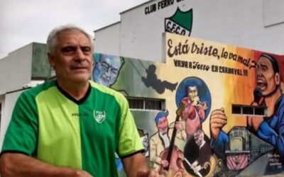 Ferro C.Oeste: Entidades locales saludan a los dirigentes verde ante el fallecimiento de su ex presidente, Jorge Martinez