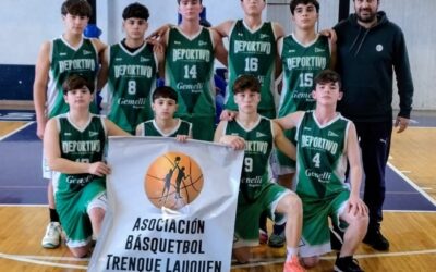 Básquet: Deportivo de Carlos Casares ganó el encuentro U 15 realizado en el gimnasio Decano, segundo el FBCA