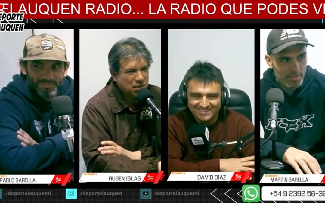 Deportelauquen Radio: Martín y Pablo Barella (Motocross)