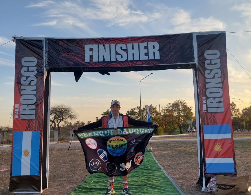 Triatlón – Hugo González terminó 3ro. en el Iron Man de Santiago del Estero