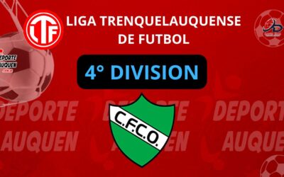 Liga Trenquelauquense 4° División – Ferro empató y quedó como único puntero del Clausura