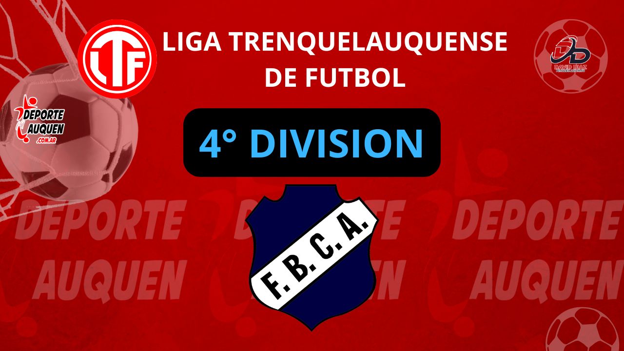 LIGA TRENQUELAQUENSE CUARTA CLAUSURA FECHA 3 13-09-2025