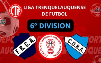 Liga Trenquelauquense 6° División – Tres punteros jugadas dos fechas del Clausura
