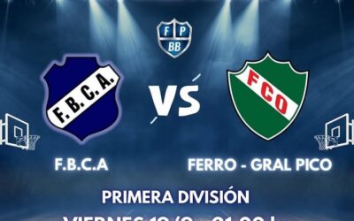 BASQUET: El club Argentino recibe este viernes a Ferro de Pico, en el inicio de un nuevo Pre Federal en la superior