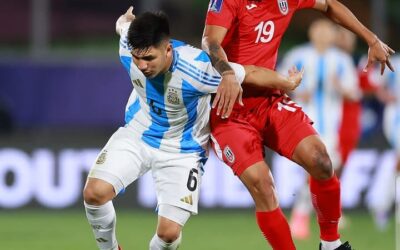 Fútbol Mundial Sub 20: La Argentina debutó con una victoria frente a Cuba en el Grupo D