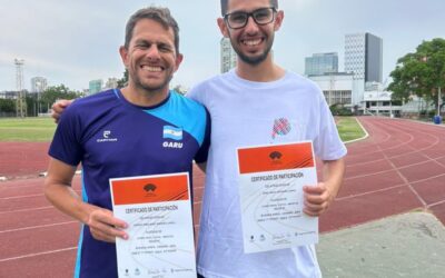 Atletismo: El profesor Gerard Diaz Savy realizó curso de nivel II en la especialidad de marcha atlética