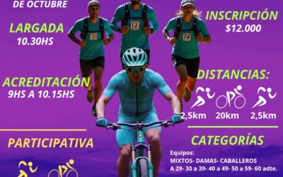 DUATLON: Se viene la fecha coronación del Provincial este próximo domingo 12 de octubre en Pehuajó
