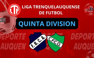 Liga Trenquelauquense 5° División – Ferro y Argentino golearon y siguen liderando el Clausura