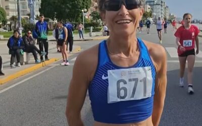 Juegos Bonaerenses 2025: En la prueba de 10 kms Bonaerenses en carrera, MEDALLA DORADA PARA LA FONDISTA SUSANA TAVOLONI (Adultos mayores)