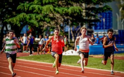 Atlestimo: Excelente marca del velocista Ciampitti en los 100 metros en el torneo en el Cenard
