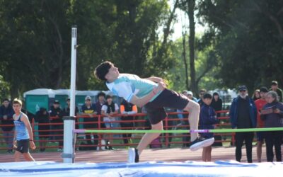 Juegos Bonaerenses 2025: Atletismo, TERCERA MEDALLA DE ORO PARA LA DELEGACION, Emiliano Nadales ganó la prueba de salto en alto