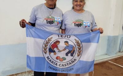 Juegos Bonaerenses 2025: En Tejo A femenino, Maria Barreiro y Patricia Sarmiento, lograron la MEDALLA DE BRONCE