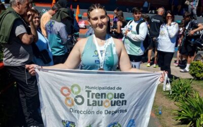 Juegos Bonaerenses 2025: Atletismo, MEDALLA DE BRONCE para Merlina Giménez (PUA) en lanzamiento de la bala