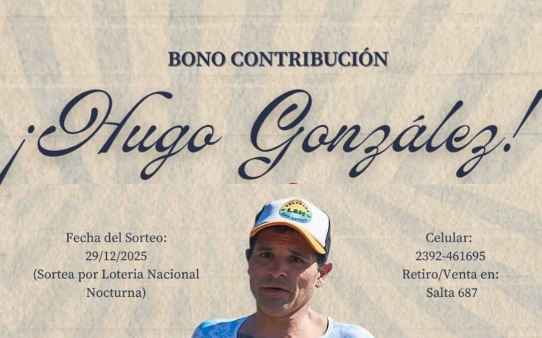 Bono Contribución ¡Hugo Gonzalez!