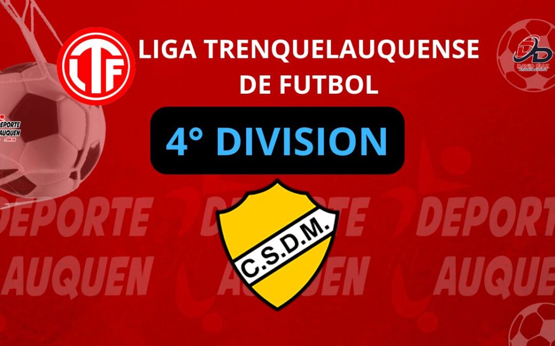 Liga Trenquelauquense 4° División: Monumental es el nuevo líder del Clausura, pero queda libre en la última fecha