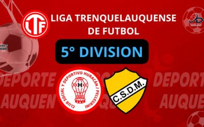 Liga Trenquelauquense 5° División: triunfos de Argentino y Monumental en el cierre del Clausura. La Final del Año 2025 será entre Huracán y «el Canario»