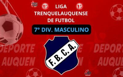 Liga Trenquelauquense 7° División: FBC Argentino Campeón del Año 2025