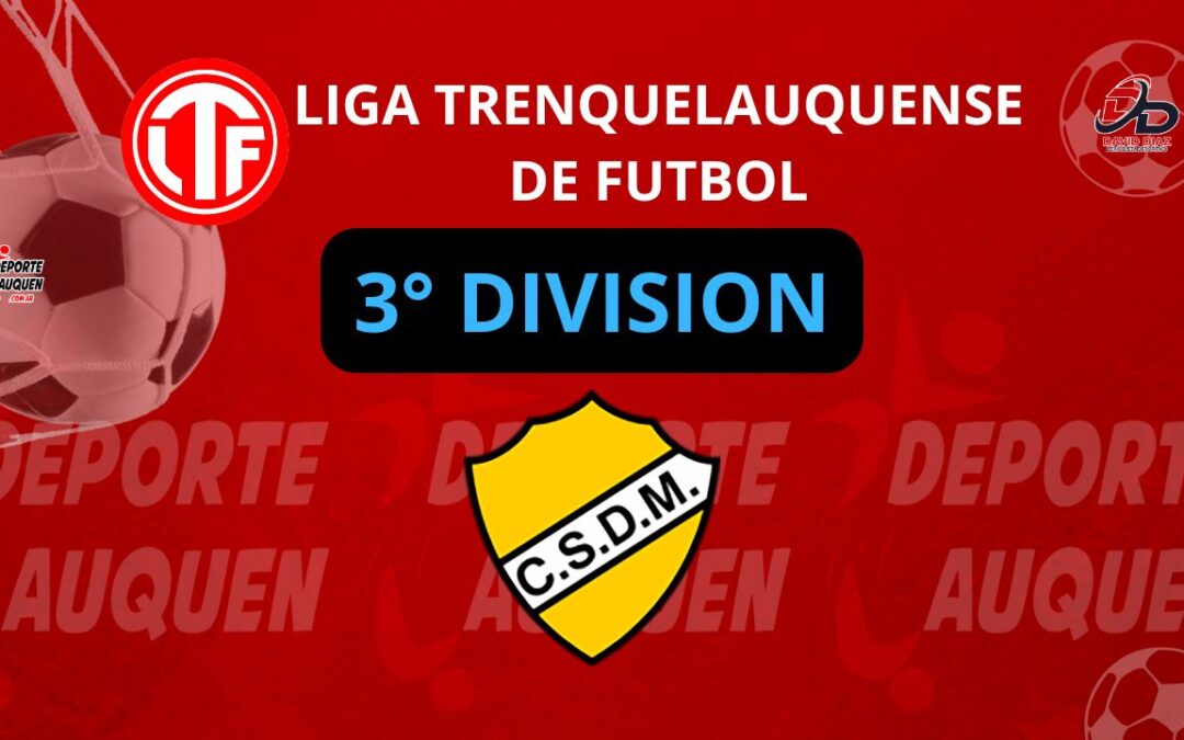 Liga Trenquelauquense 3° División: Monumental es el Campeón del Torneo Liguilla 2025. Jugará la Final del año frente a Ferro