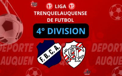 Liga Trenquelauquense 4° División: Atlético Trenque Lauquen se hizo fuerte de local y derrotó 2 a 1 a FBC Argentino, ahora habrá segunda final