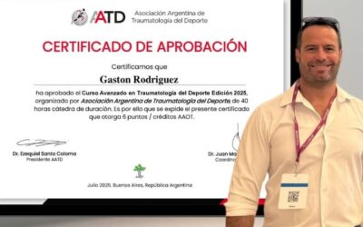 Salud y Deportes: El Dr. Gastón Rodríguez presente en el congreso Nacional de Ortopedia y Traumatología