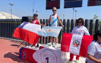 Atletismo: Sudamericano Master, segundo título para Susana Tavoloni, gano la prueba de 1.500 metros