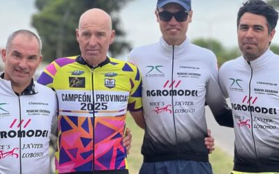 Ciclismo: Javier Lobosco se adjudico la categoría Master C del campeonato pampeano de ruta que culmino el domingo