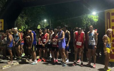 Atletismo: Jonathan Garcia ganó los 5 kms nocturnos que se corrieron en 9 de Julio
