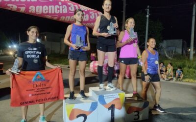 Atletismo: Yanina Lobosco gano la general caegoría 6 kms en Quemu Quemu