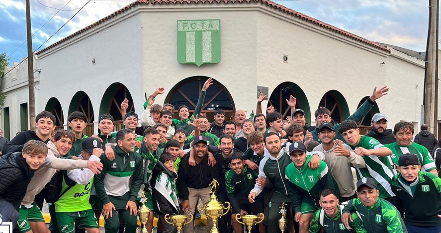Liga del Oeste: Fútbol Club Tres Algarrobos se consagró Campeón 2025