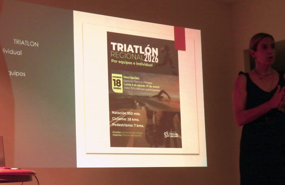EL TRIATLÓN REGIONAL 2026 SUMÓ UN ESPACIO DE FORMACIÓNPARA DEPORTISTAS