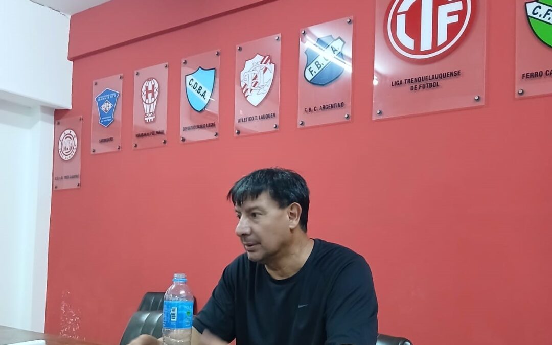 Liga Trenquelauquense de Fútbol – El Presidente, Darío Morales, se reunió con varios periodistas de Trenque Lauquen y Pellegrini