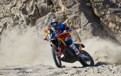 Rally Dakar: El sudafricano Michael Docherty en motos gano laa etapa 1 de la edición actual