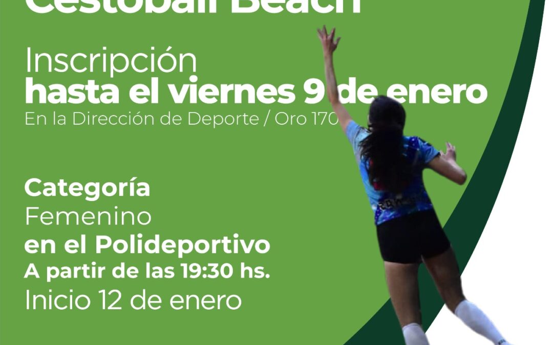 LA DIRECCIÓN DE DEPORTE ABRIÓ LA INSCRIPCIÓN PARA LAS OLIMPÍADAS DE VERANO