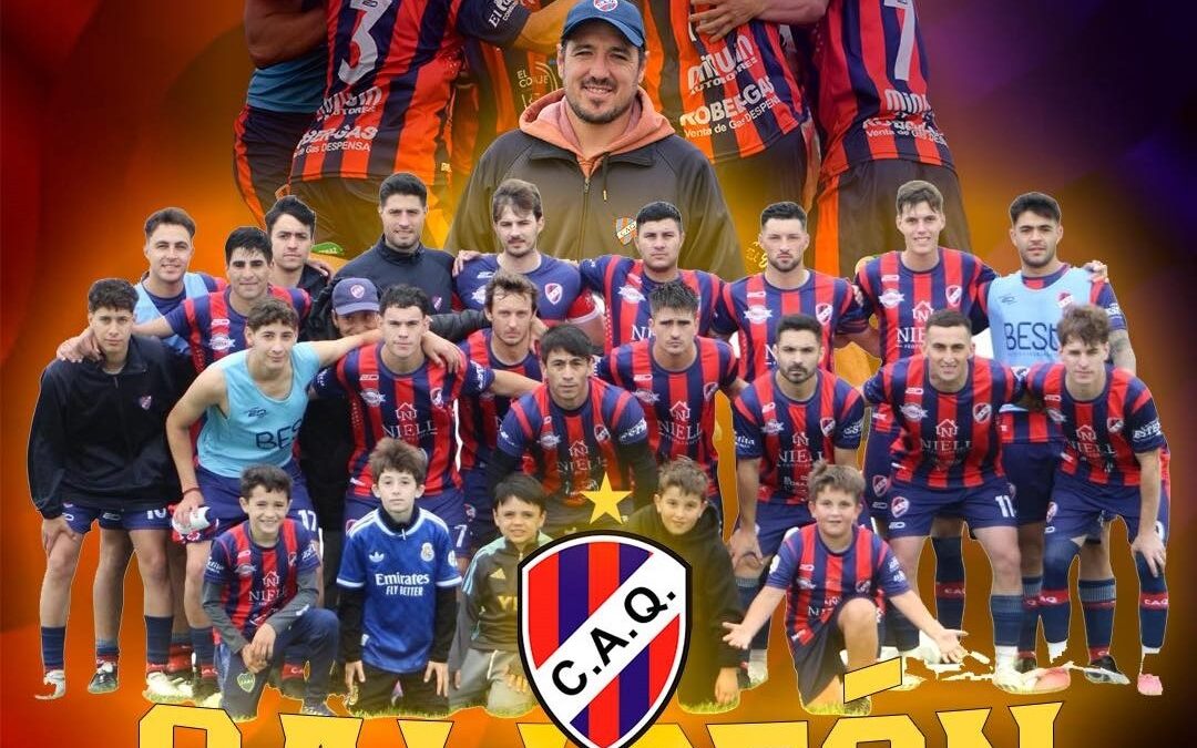 ATLÉTICO QUENUMÁ CAMPEÓN DEL AÑO 2025