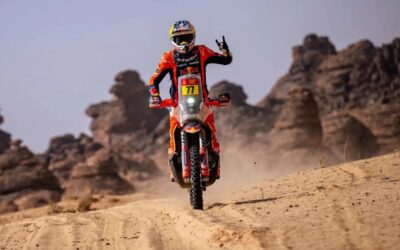 Dakar 2026: A dos etapas del final, el argentino Luciano Banavides recupero el liderazgo entre las motos
