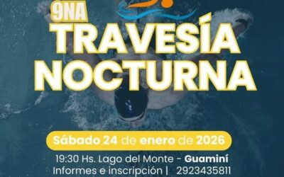 Atletismo: 9na travesia noctuna en el Balneario Lago del Monte, en Guamini