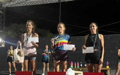 Atletismo: El pampeano Maximiliano Muñoz ganó los 8 kms noturno en la ciudad de Pehuajó, Natalia Velázquez se impusó en general damas, 2da Angelina Reyes