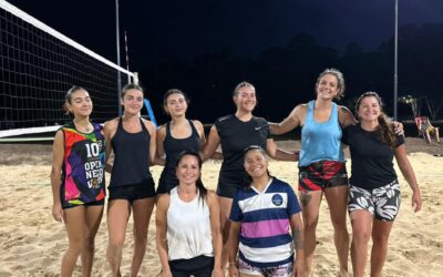 Olímpiadas de Verano: Se puso en marcha el torneo de Beach Voley