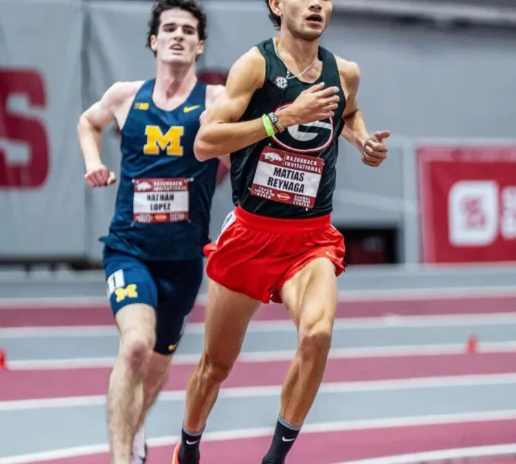 Atletismo: El salteño Matías Reynaga batió el récord argentino de la milla indoor